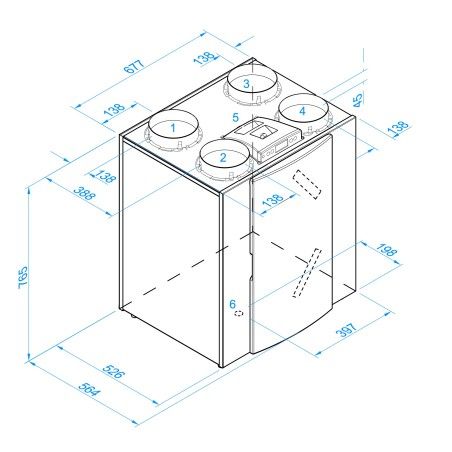 Brink Heat Recovery Excellent 300