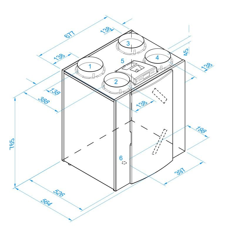 HRV Brink Renovent Excellent 300 Plus 