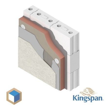 Buitgevelplaat Kooltherm K5 50mm dik Buitgevelplaat Kooltherm K5 50mm dik