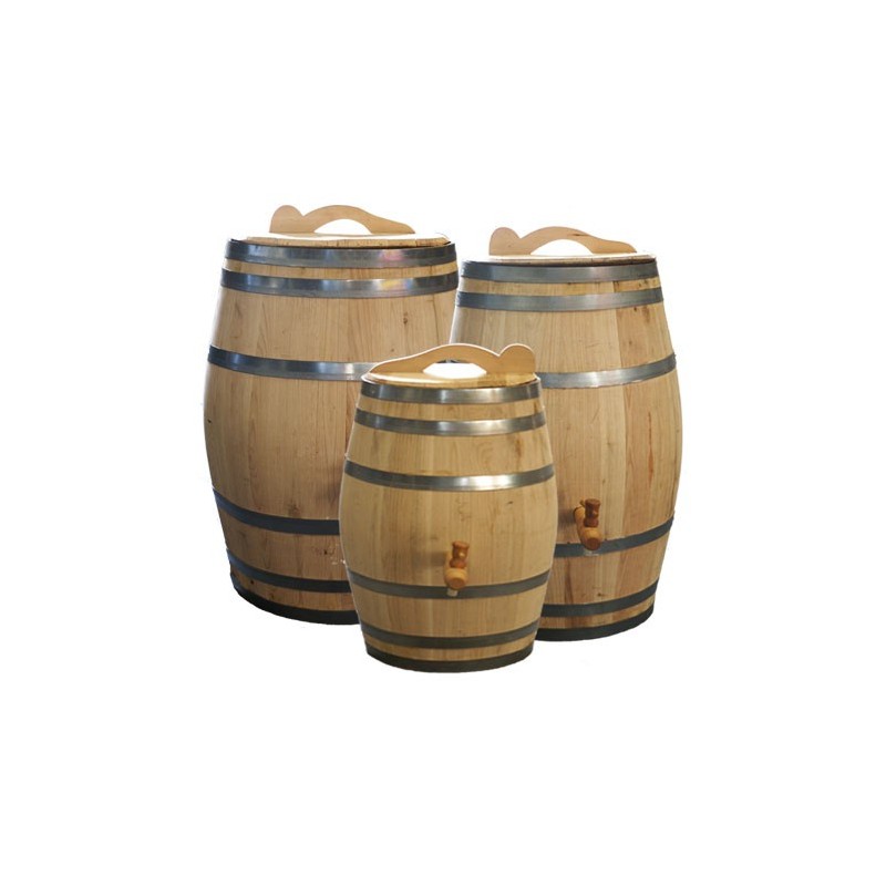 Houten Regenton 50 Liter