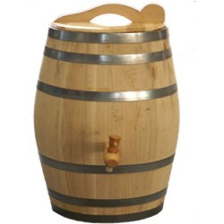 Houten Regenton 200 Liter Compleet