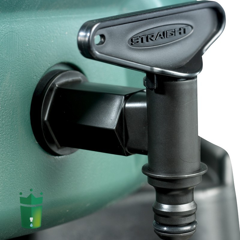 Kunststoffregentonne mit Holzmaserung 190 Liter