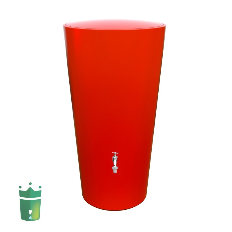 Exclusieve Regenton Rainbowl Antraciet 210 Liter