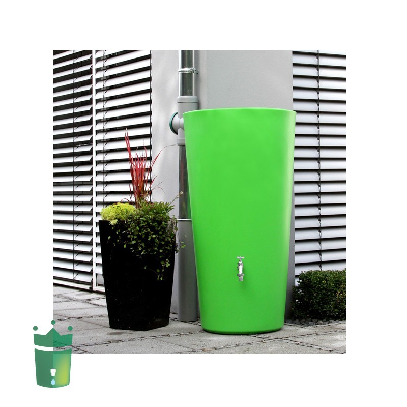 Exclusieve Regenton Rainbowl Antraciet 210 Liter