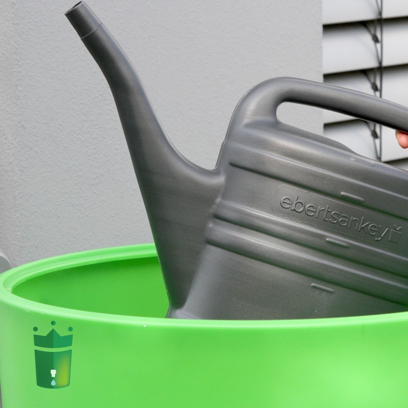 Exclusieve Regenton Rainbowl Antraciet 210 Liter