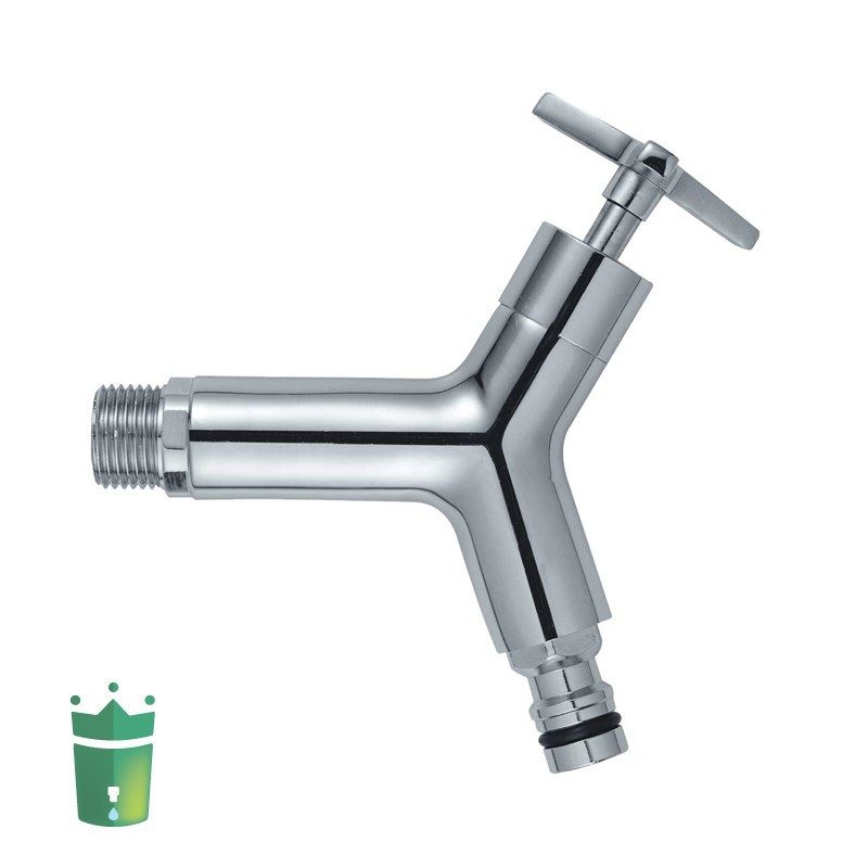 Hoogwaardige chromen kraan